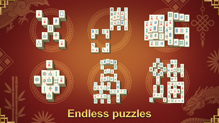 #3. Mahjong Endless Solitaire Game (Android) By: RAD BROTHERS