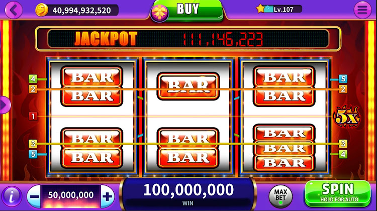 #9. JackPot Winner:Casino Slots (Android) By: Casino-Slot