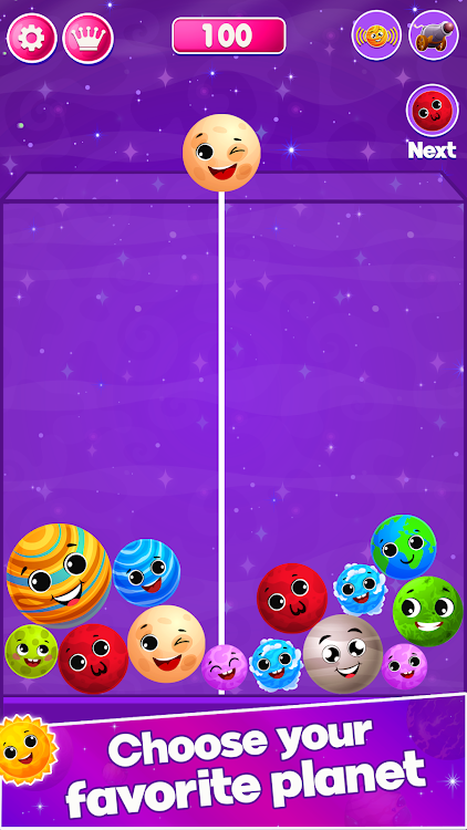 #2. Planet Merge Master- Merge it (Android) By: Think Games Studios