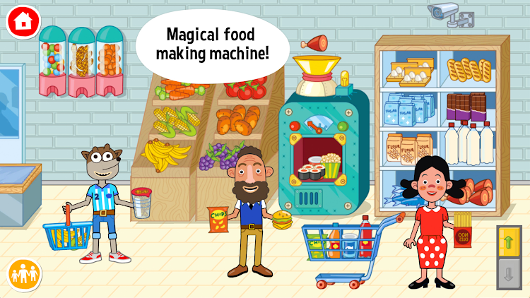 #2. Pepi Super Stores: Fun & Games (Android) By: Pepi Play