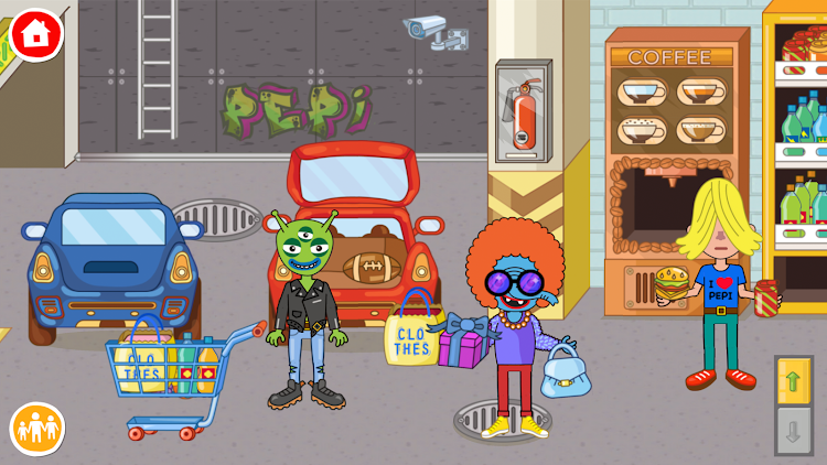 #3. Pepi Super Stores: Fun & Games (Android) By: Pepi Play