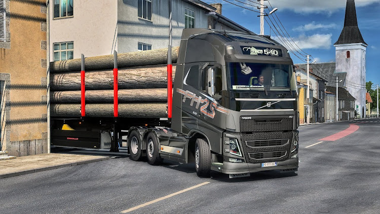 #5. Euro Truck Simulator Games 3D (Android) By: OoStudiosProduction