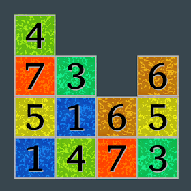 Falling Numbers: Number Puzzle