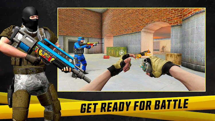 #2. FPS Police Games: Shoot Crime (Android) By: fighting games