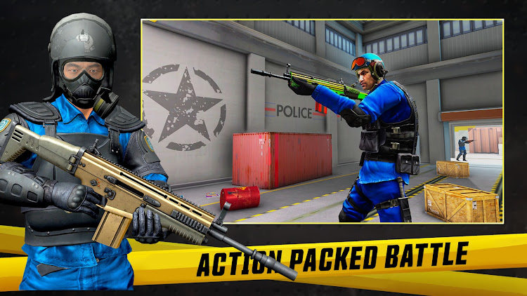 #3. FPS Police Games: Shoot Crime (Android) By: fighting games