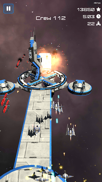 #2. Space Turret Runner (Android) By: Crion Games