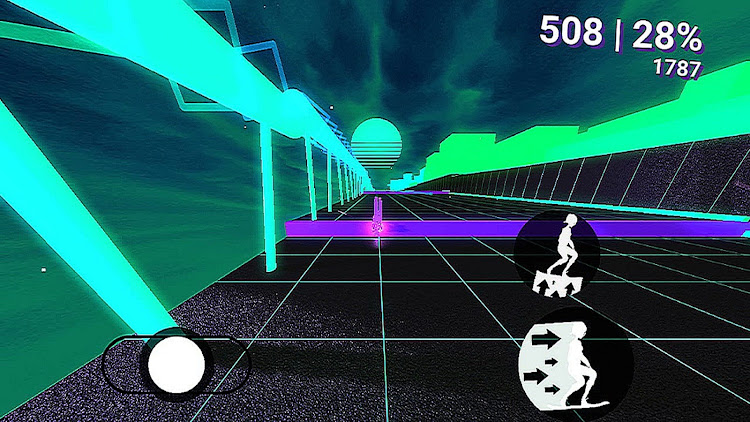 #2. Neon Skate | Skateboard Retro (Android) By: Quantic Bit