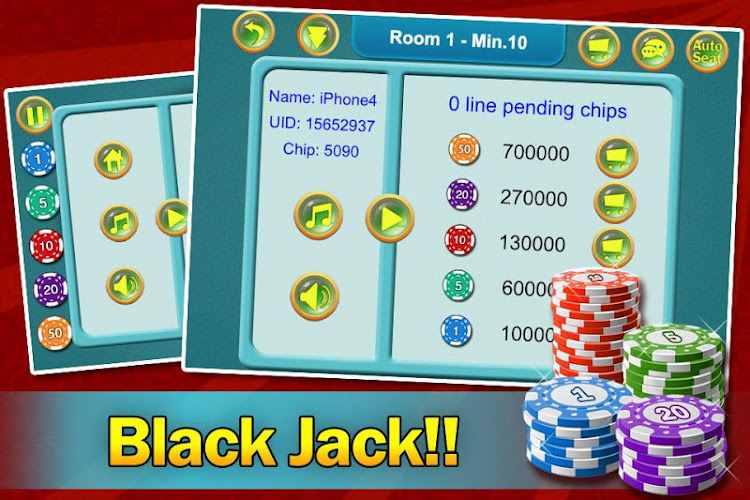 #4. BlackJack - Daily 21 Points (Android) By: CronlyGames Inc.