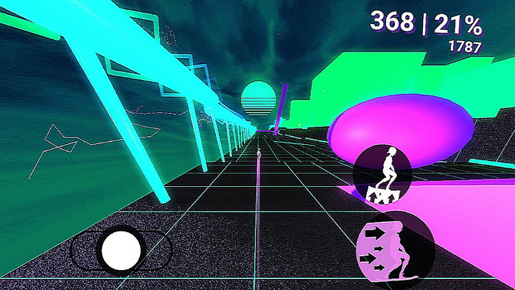 #5. Neon Skate | Skateboard Retro (Android) By: Quantic Bit