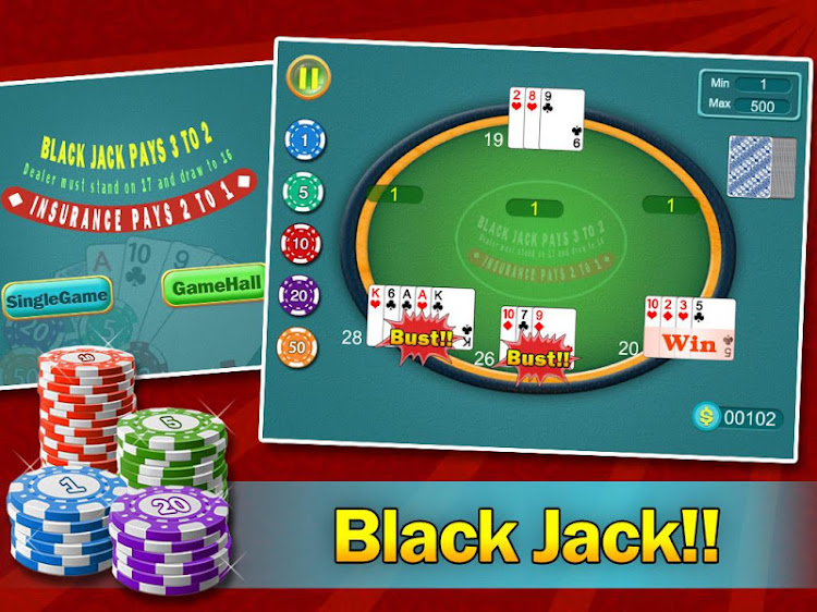 #9. BlackJack - Daily 21 Points (Android) By: CronlyGames Inc.