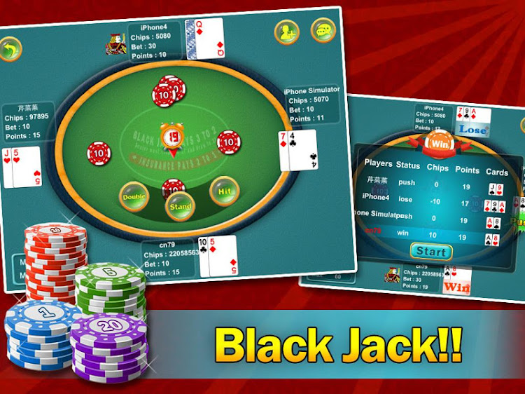 #10. BlackJack - Daily 21 Points (Android) By: CronlyGames Inc.