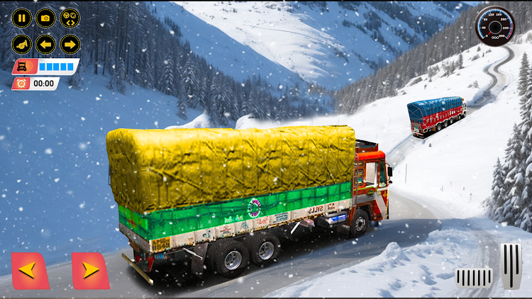 #2. Indian Cargo Truck Drive 3D (Android) By: Big Rig Game Studio