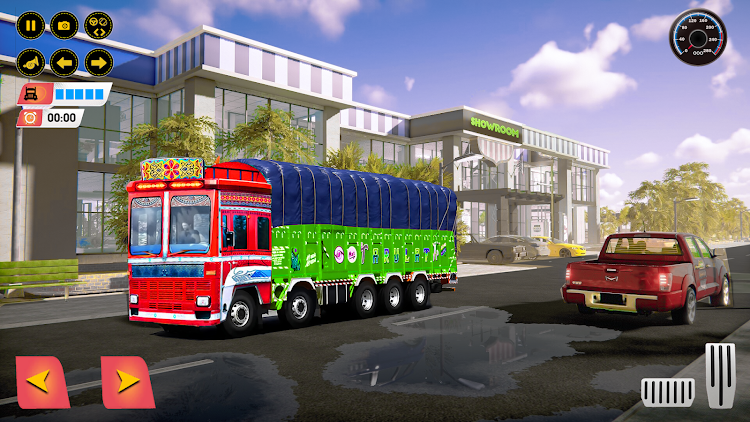 #4. Indian Cargo Truck Drive 3D (Android) By: Big Rig Game Studio