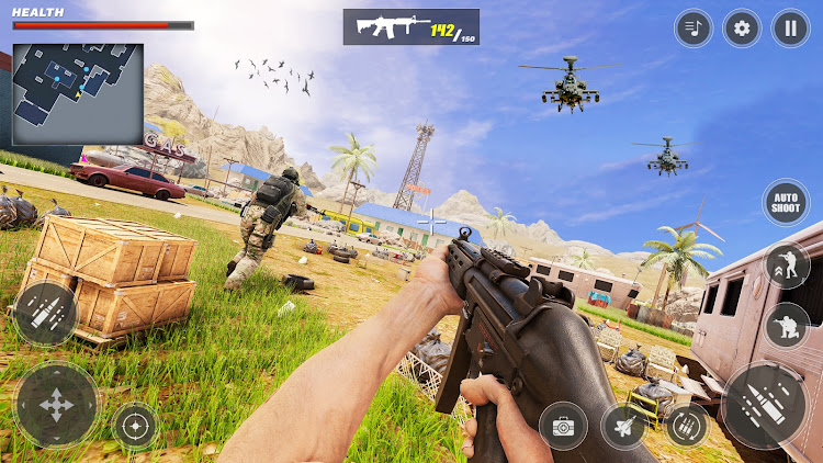 #2. FPS Gun Shooting Battleground (Android) By: Fun Funzy Games