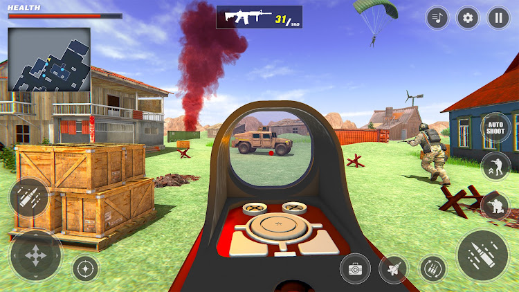 #3. FPS Gun Shooting Battleground (Android) By: Fun Funzy Games