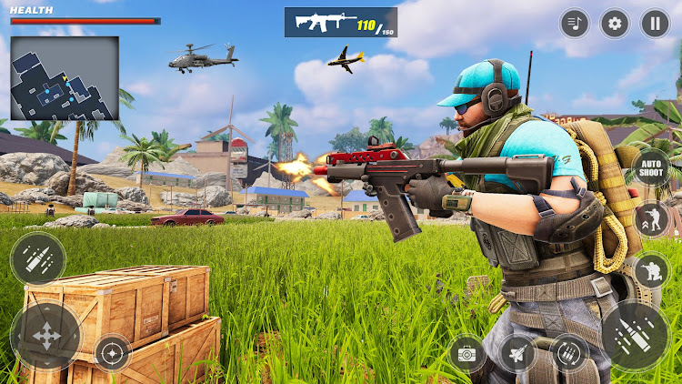 #4. FPS Gun Shooting Battleground (Android) By: Fun Funzy Games