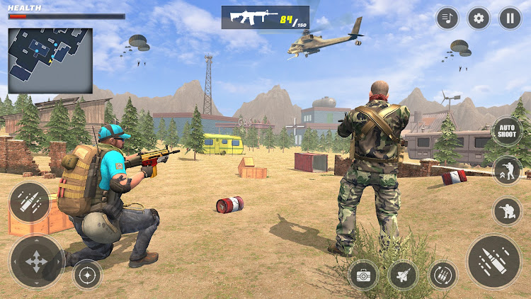 #5. FPS Gun Shooting Battleground (Android) By: Fun Funzy Games