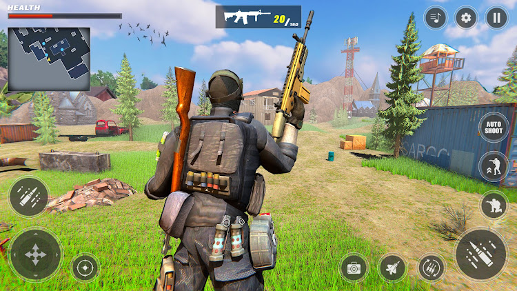 #6. FPS Gun Shooting Battleground (Android) By: Fun Funzy Games