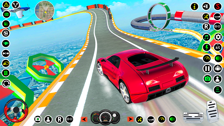 #3. Ramp Car Stunts GT & Car Games (Android) By: Capra Innovations Games Studio