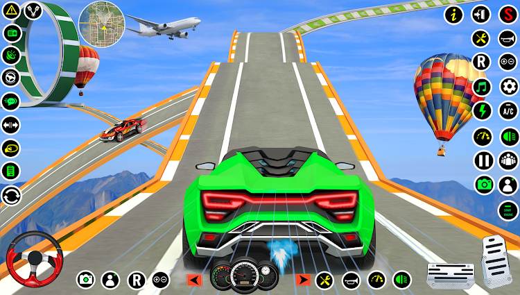 #4. Ramp Car Stunts GT & Car Games (Android) By: Capra Innovations Games Studio