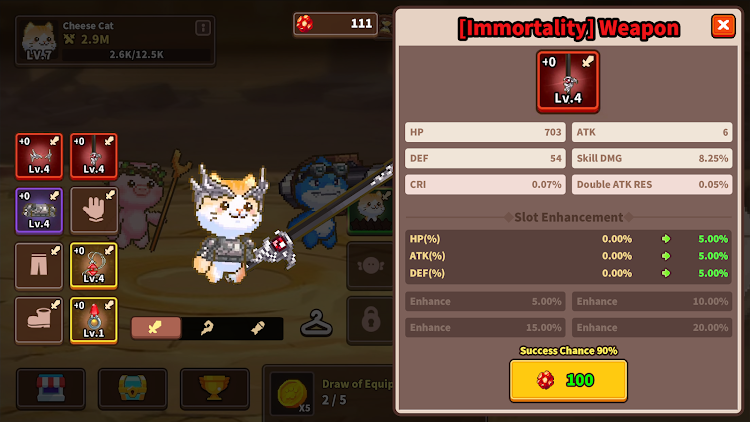 #7. Animal Quest: Idle RPG (Android) By: gameberry studio(Idle RPG, Simulation)