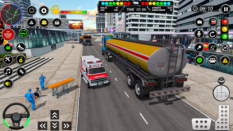 #3. Modern Truck Driving Games 3D (Android) By: NexGame Studio