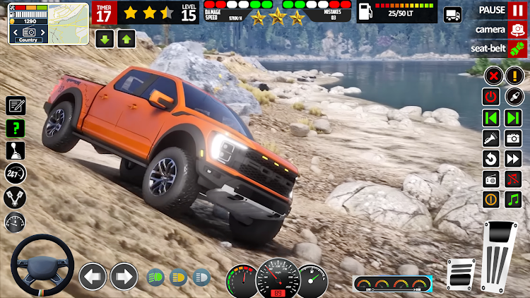 #6. Extreme Cargo Jeep Driving 3D (Android) By: RN Simulation Hub