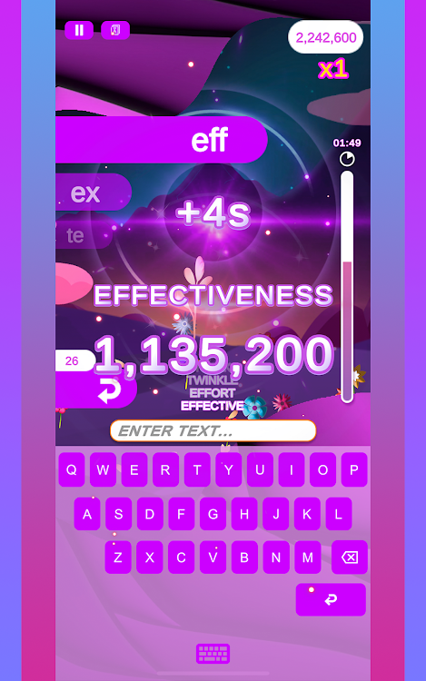 #4. The Linguist: Word Sprint (Android) By: player1games