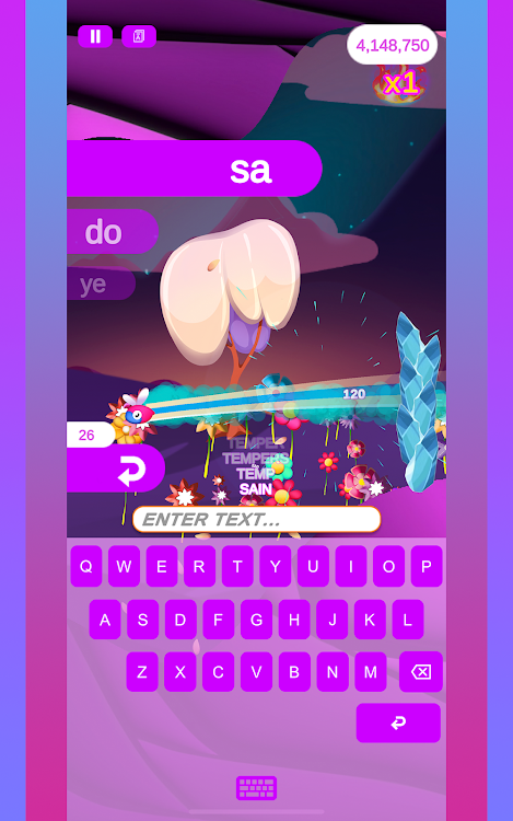 #5. The Linguist: Word Sprint (Android) By: player1games