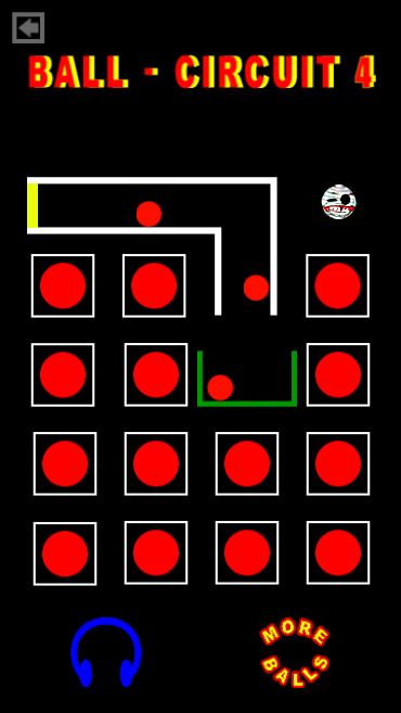 #2. Red Ball Run 4 - The circuit j (Android) By: Cosmity