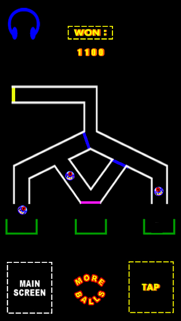 #5. Red Ball Run 4 - The circuit j (Android) By: Cosmity