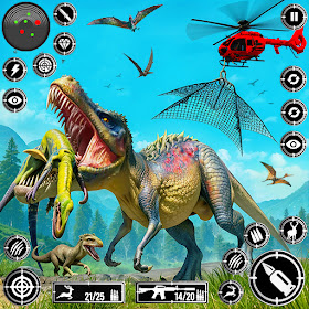 Wild Dinosaur Hunting Zoo Game