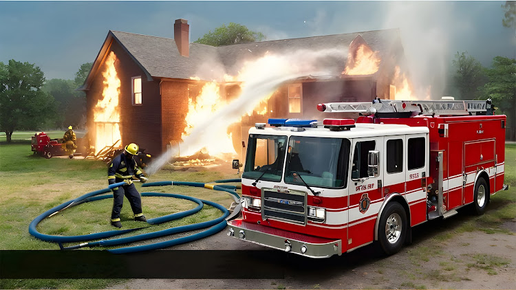 #10. Us Firefighter: Rescue Games (Android) By: Pixel Plus Studio