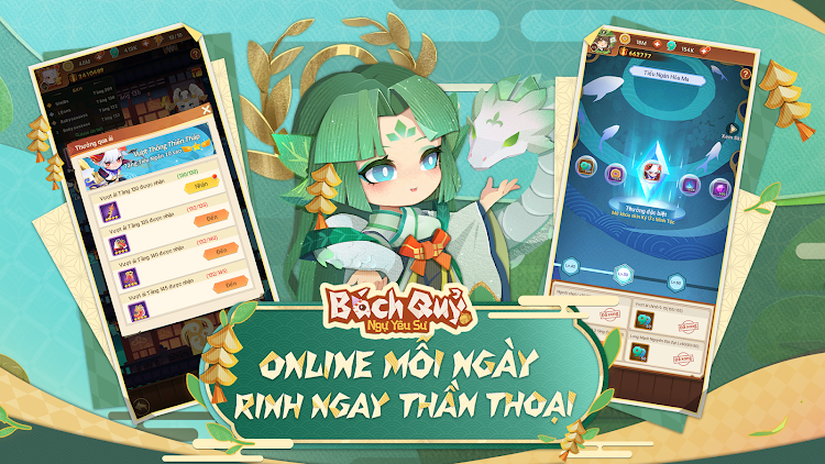 #3. Bách Quỷ Ngự Yêu Sư (Android) By: Joy Mobile Games