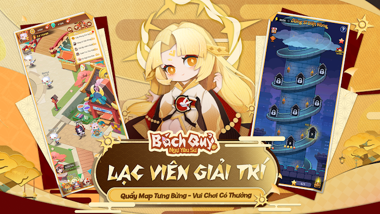 #5. Bách Quỷ Ngự Yêu Sư (Android) By: Joy Mobile Games