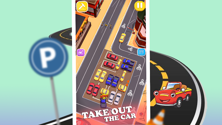 #3. Parking Jam 3d: Car Park Games (Android) By: BF Games Studio