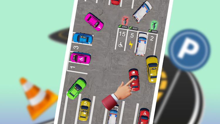 #5. Parking Jam 3d: Car Park Games (Android) By: BF Games Studio