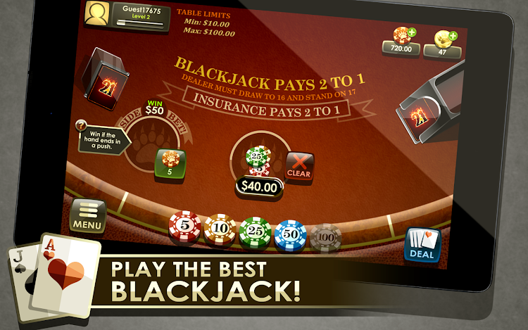 #7. Blackjack Royale (Android) By: North Sky Games