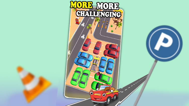 #6. Parking Jam 3d: Car Park Games (Android) By: BF Games Studio