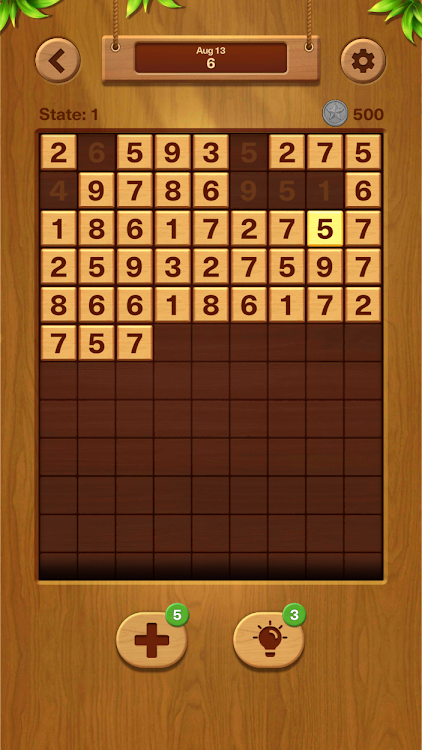 #3. Woodbie - Numeric Quest (Android) By: Apollo Game Studio