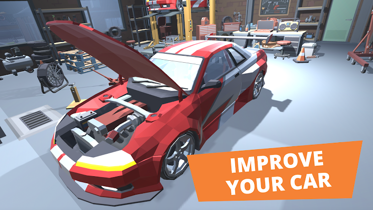 #9. Drag Racing Polygon 3D + Cases (Android) By: willsense