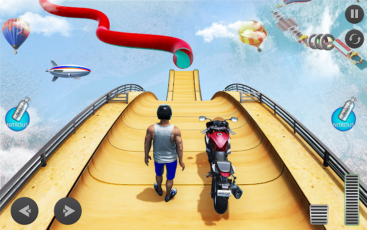 #4. Bike Stunt Game-Moto Bike Game (Android) By: XAce