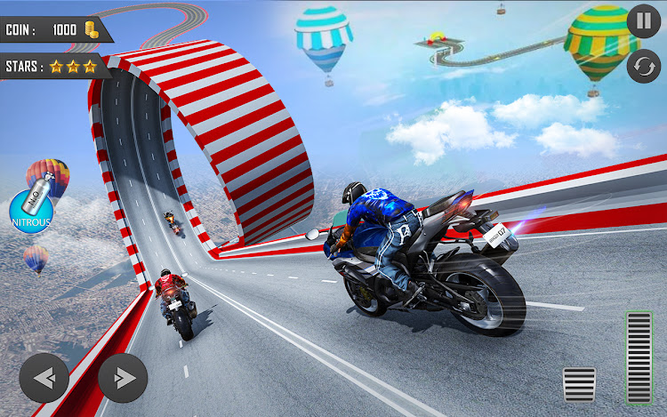 #5. Bike Stunt Game-Moto Bike Game (Android) By: XAce