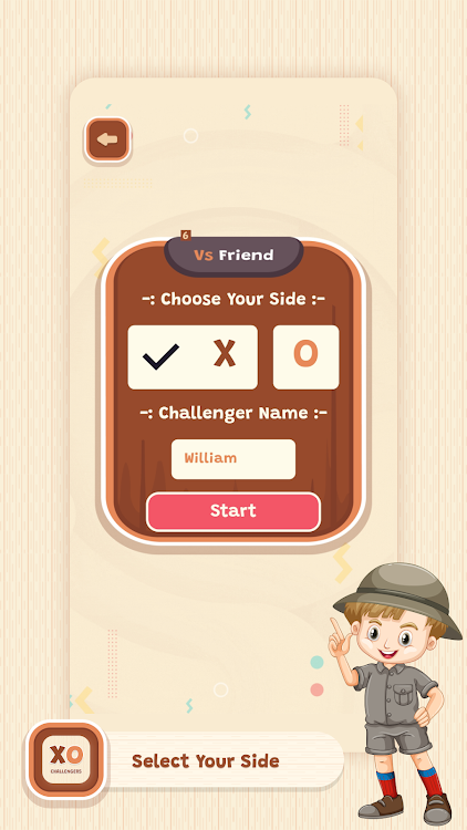 #3. Tic Tac OX : XO Challengers (Android) By: OmTec Web