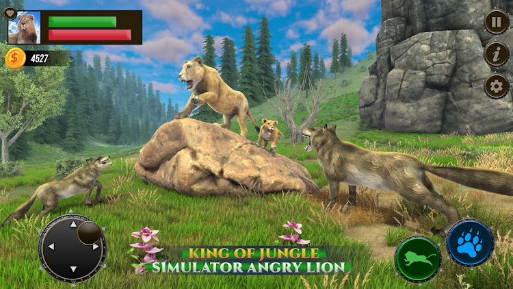 #4. Jungle Kings Kingdom Lion (Android) By: Last Fighter