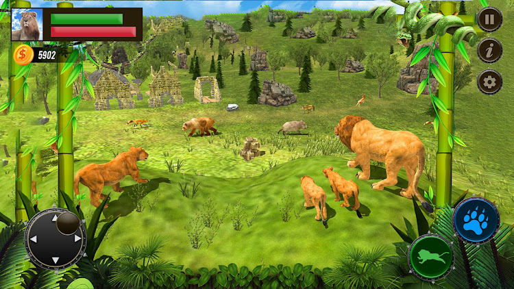 #6. Jungle Kings Kingdom Lion (Android) By: Last Fighter