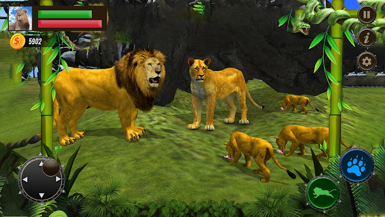 #8. Jungle Kings Kingdom Lion (Android) By: Last Fighter