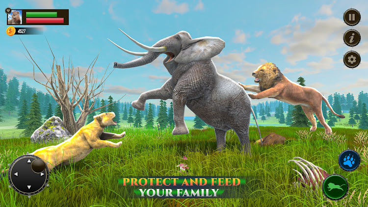 #10. Jungle Kings Kingdom Lion (Android) By: Last Fighter