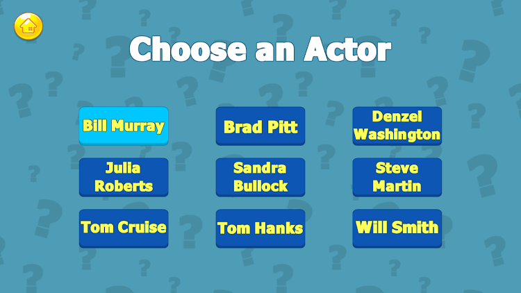 #8. Movie Actor Trivia (Android) By: LoadUpGames.com