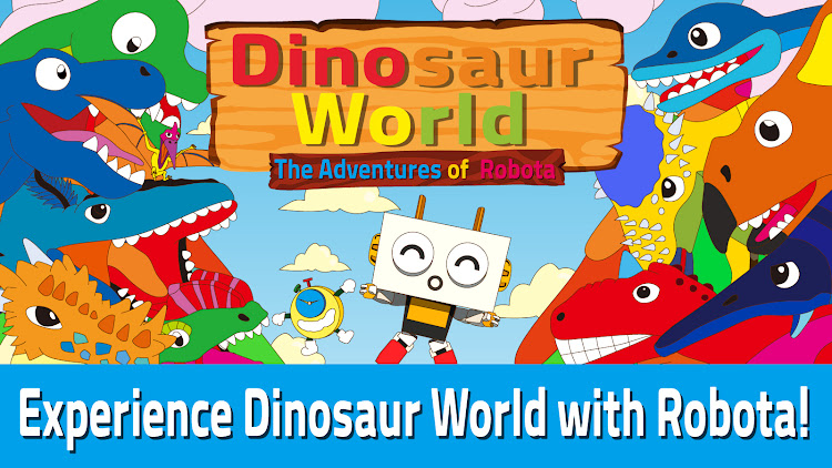 #8. Dinosaur world - Robota - (Android) By: TeleportSoftService